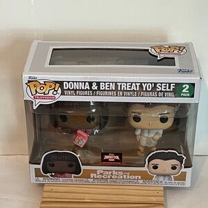 Funko Pop Parks and Recreation 2-Pack Figures